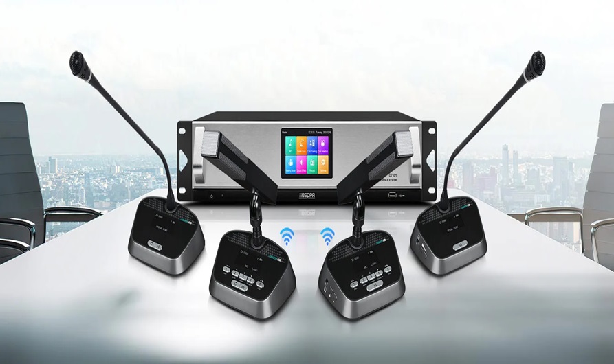 Wireless Conference System: Convenient and Efficient, Driving New Trends in Remote Collaboration - 翻译中...