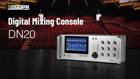 Rack-munted Digital mixing Console DN20