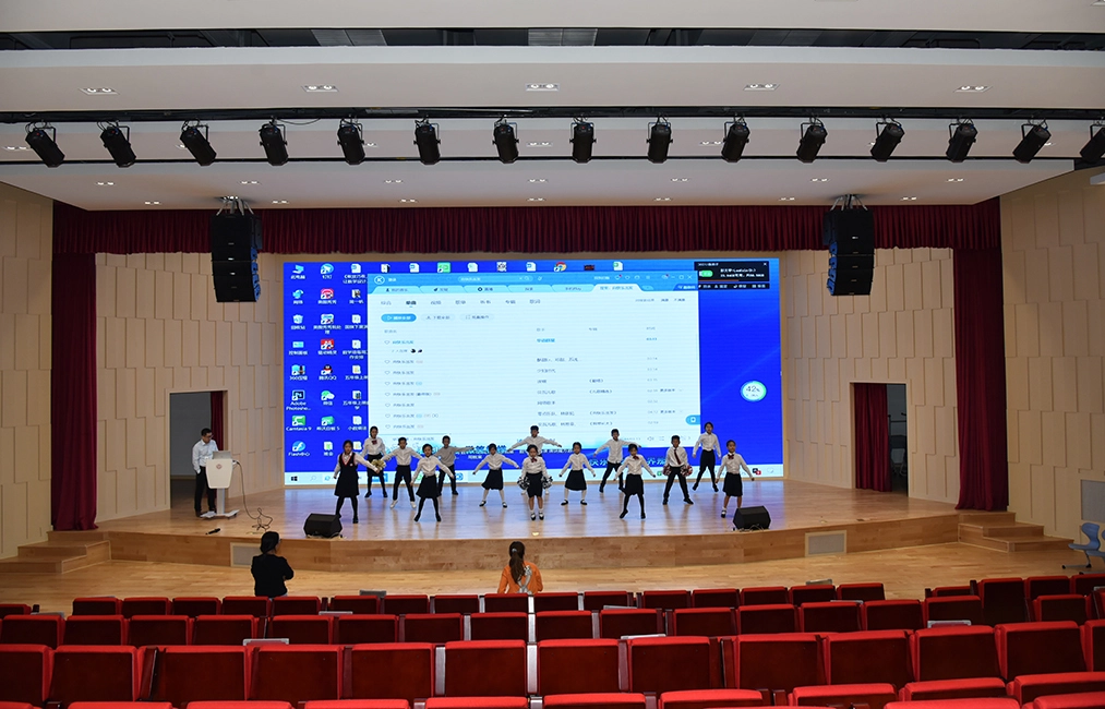 ระบบเสริมเสียงระดับมืออาชีพสำหรับโรงเรียนภาษาต่างประเทศ Guangzhou Peiwen