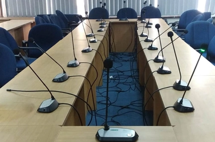 ระบบการประชุมทางเสียงสำหรับธนาคารบังกลาเทศในธากา