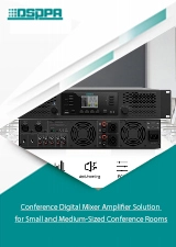 โซลูชัน Conference Digital Mixer Amplifier สำหรับห้องประชุมขนาดเล็กและขนาดกลาง