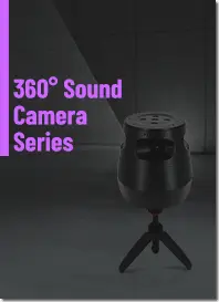 ดาวน์โหลดโบรชัวร์กล้องเสียง ° 360ซีรีส์