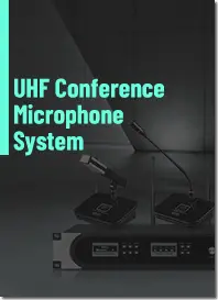 ดาวน์โหลดโบรชัวร์ระบบไมโครโฟนการประชุม DW9866 UHF