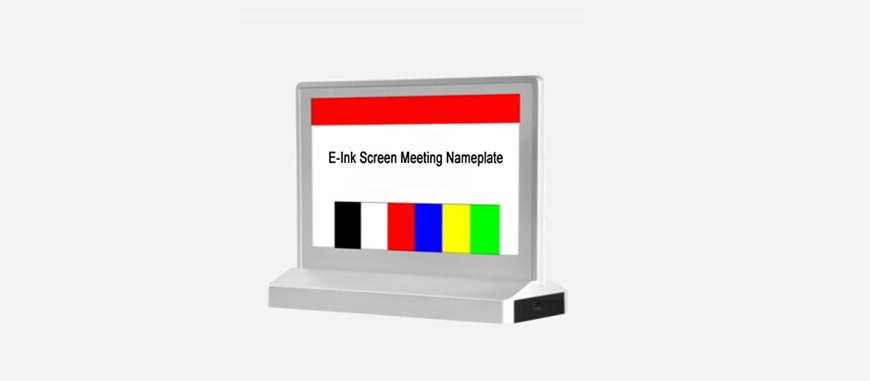 Dual-Sided Six-Color E-Ink Screen Meeting Nameplate - 翻译中...