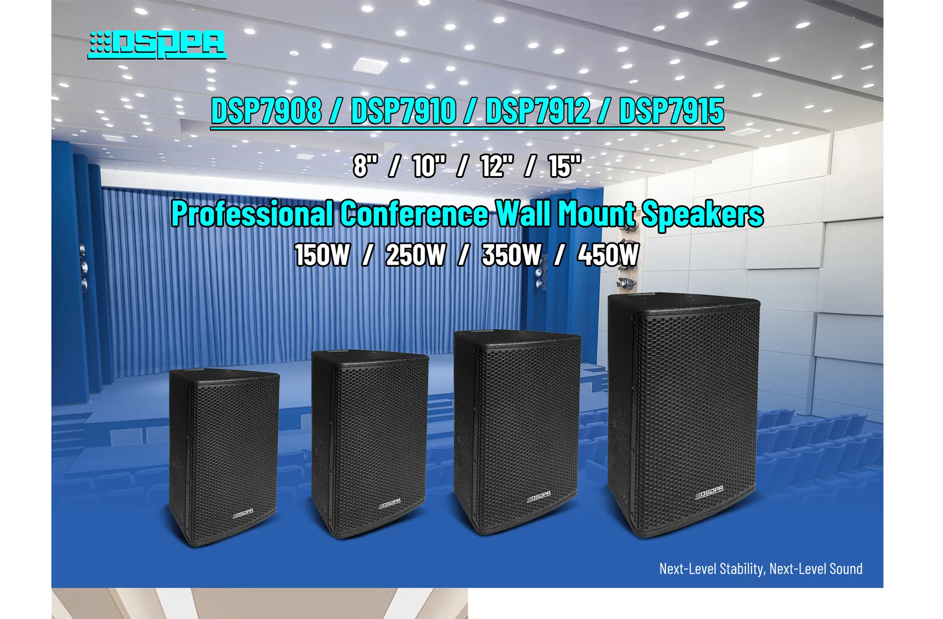 8Ω 350W Professional Conference Speaker - 翻译中...
