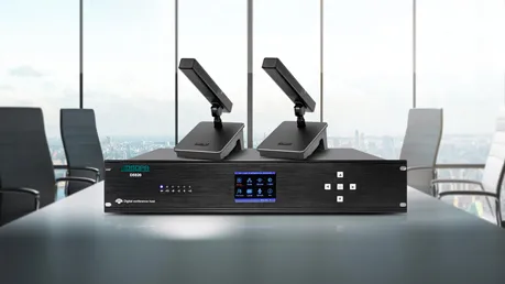 Compact Digital Conference System Solution for Small Conference Rooms _D5920 - 翻译中...