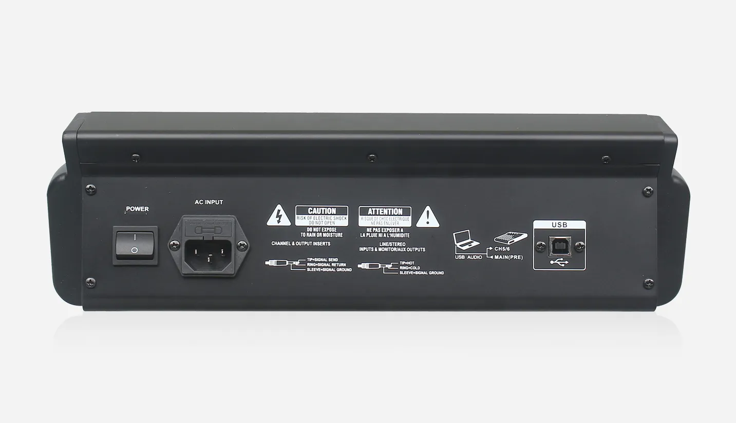 8-Channel Analog Mixing Console - 翻译中...