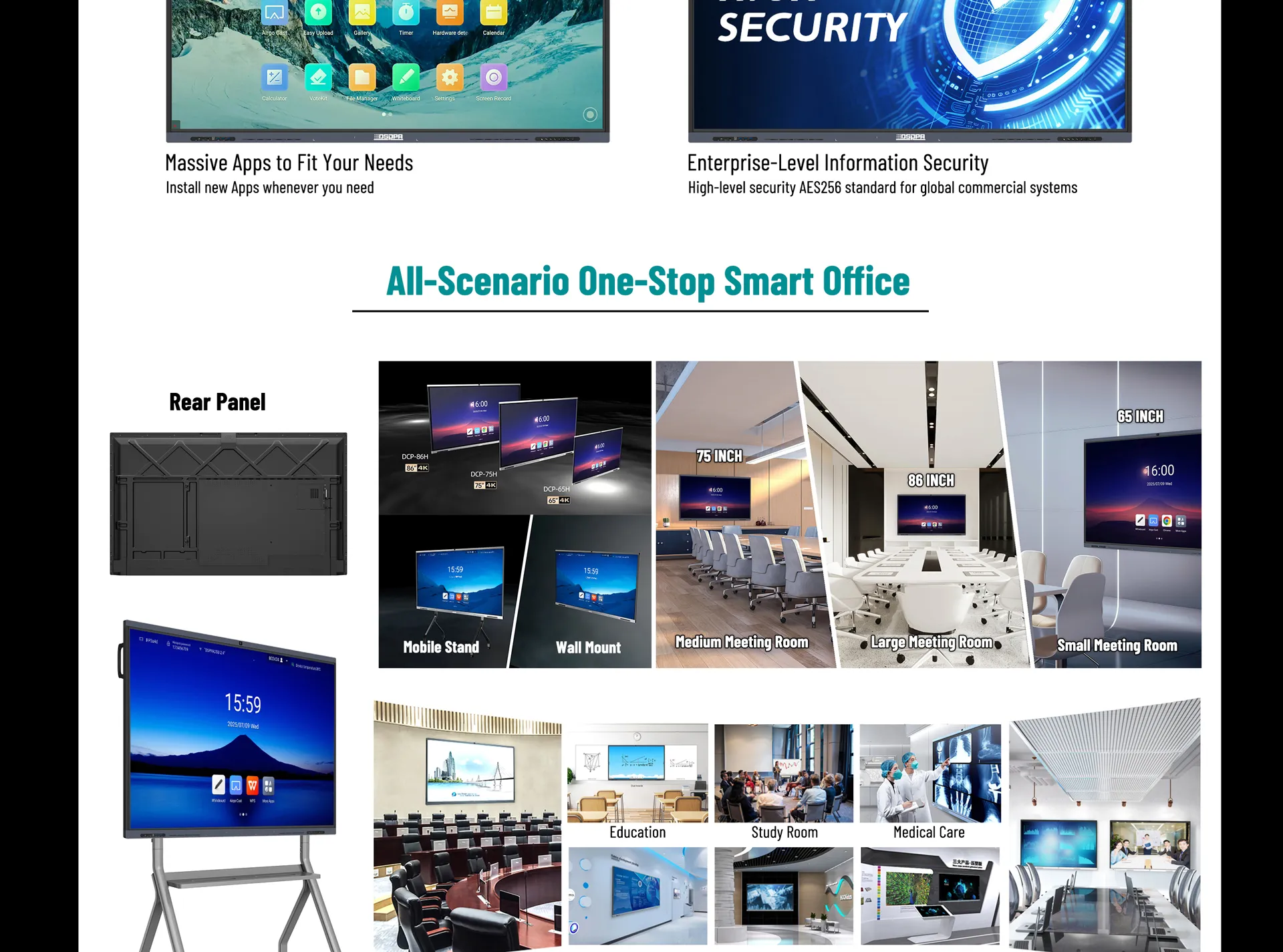 Smart Board 65-inch Intelligent Interactive Flat Panel - 翻译中...
