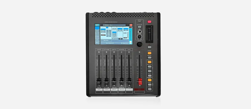 12-Channel Professional Digital Mixing Console - 翻译中...
