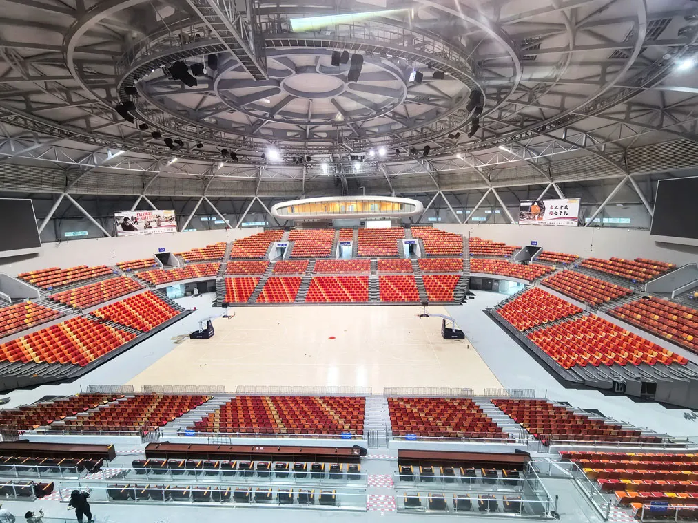 Professional Sound System for Guangzhou’s Home Court in Huadu Dongfeng Sports Center - 翻译中...