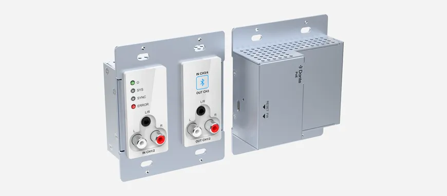 4×3 Bluetooth Panel with Dante AES67 - 翻译中...