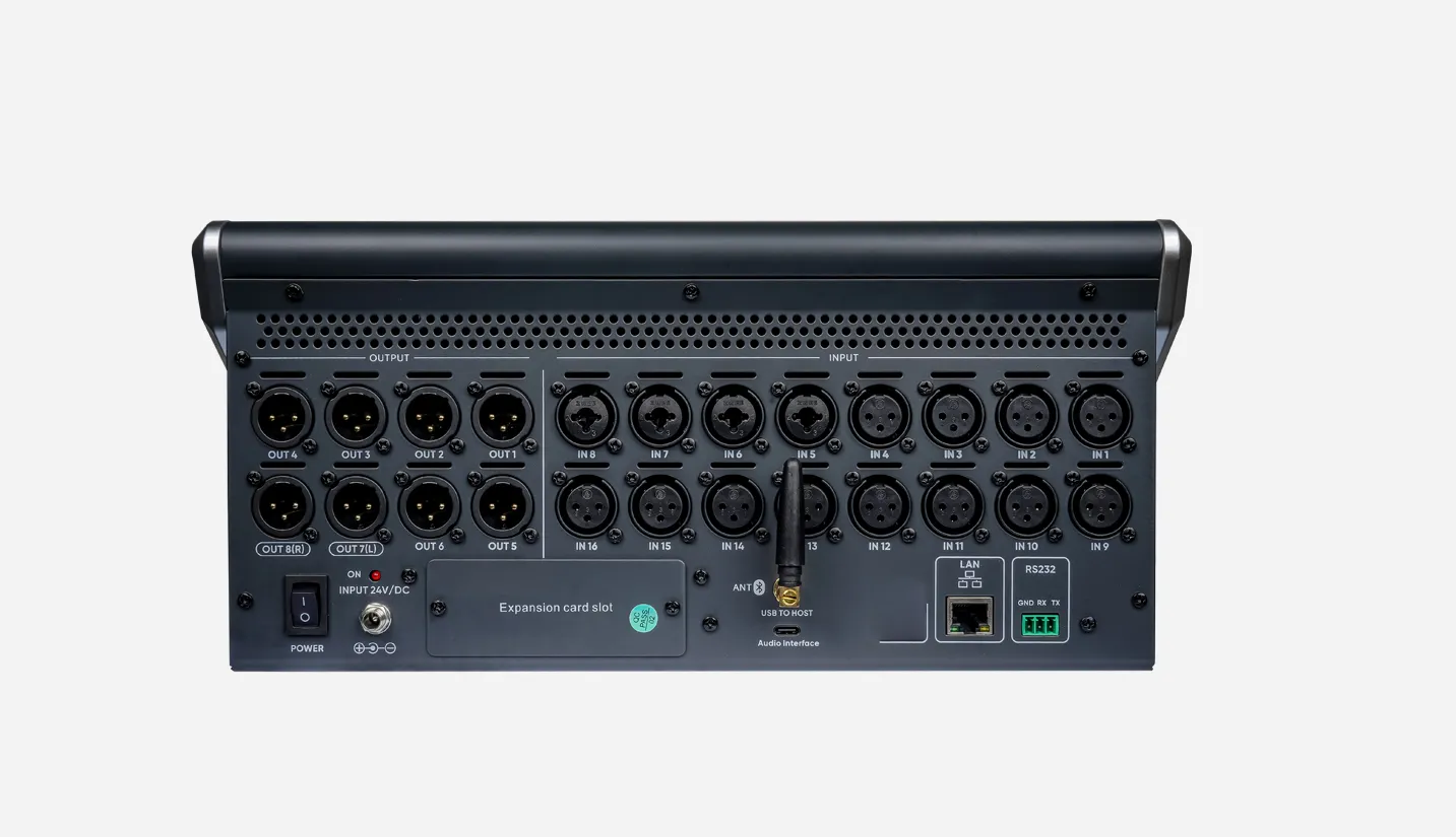 20-Channel Professional Digital Mixing Console - 翻译中...